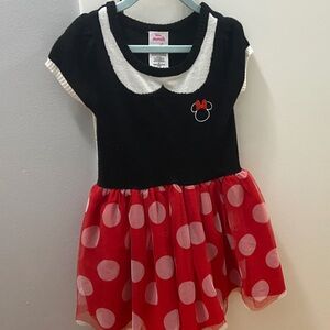 Disney Black and Red Polka Dot Dress